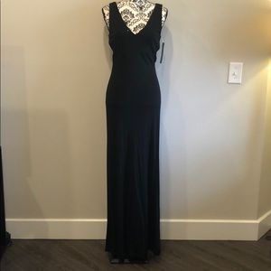 NWT Lauren Ralph Lauren Black Gown